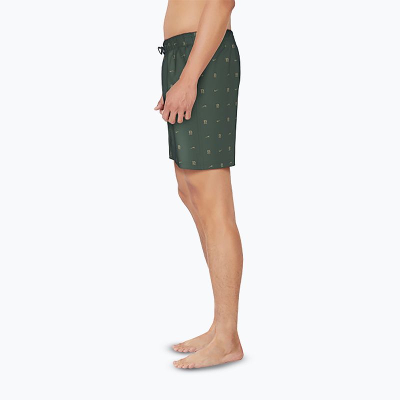 Pantaloncini da bagno Nike Luxe Letter 7" Volley fir da uomo 4