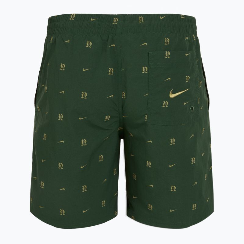 Pantaloncini da bagno Nike Luxe Letter 7" Volley fir da uomo 2