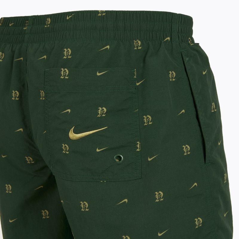 Pantaloncini da bagno Nike Luxe Letter 7" Volley fir da uomo 4