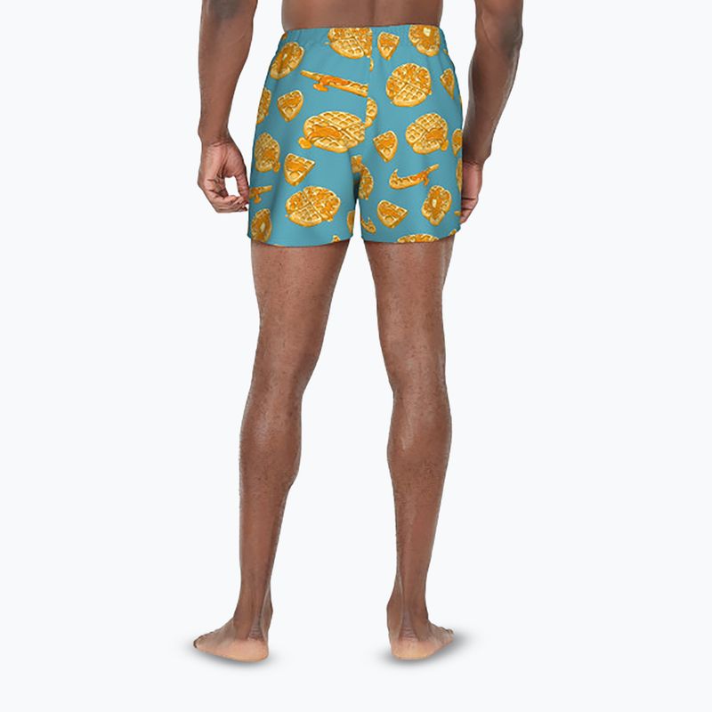 Pantaloncini da bagno Nike Multi Print 5" Volley da uomo, cactus polveroso 3