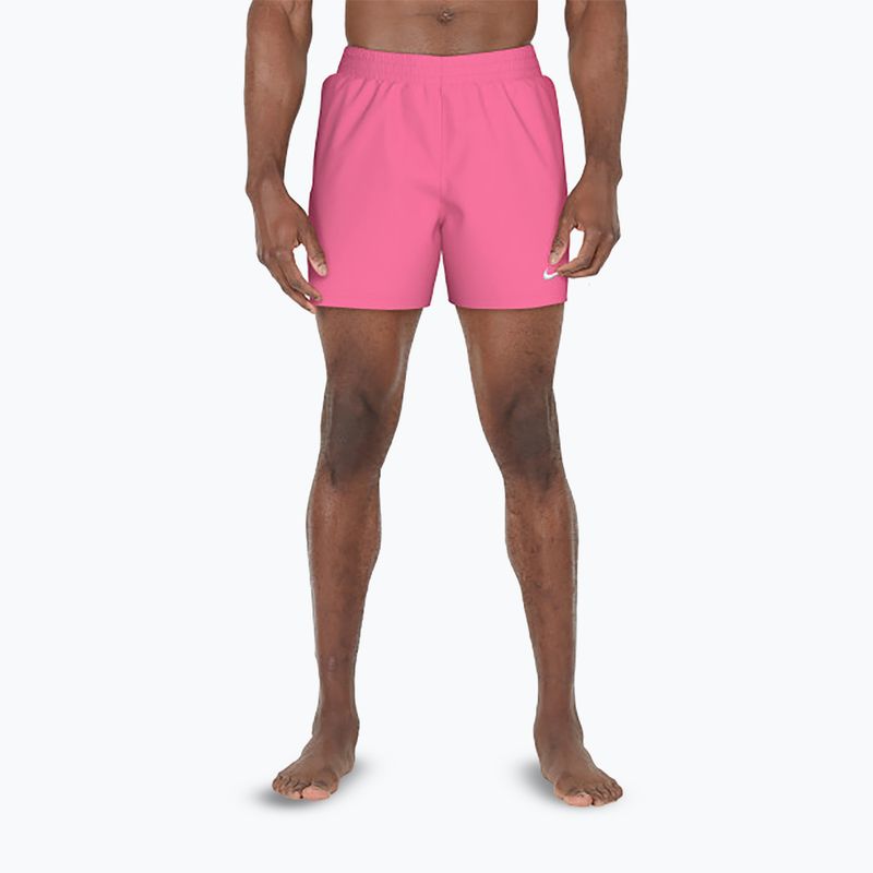 Pantaloncini da bagno Nike Essential 5" Volley da uomo in pinksicle