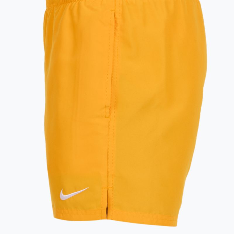 Pantaloncini da bagno Nike Essential 5" Volley da uomo, oro universitario 3