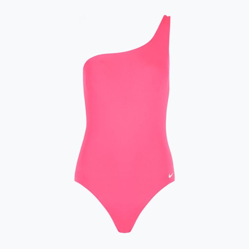 Costume intero donna Nike Essential Asymmetrical iper rosa