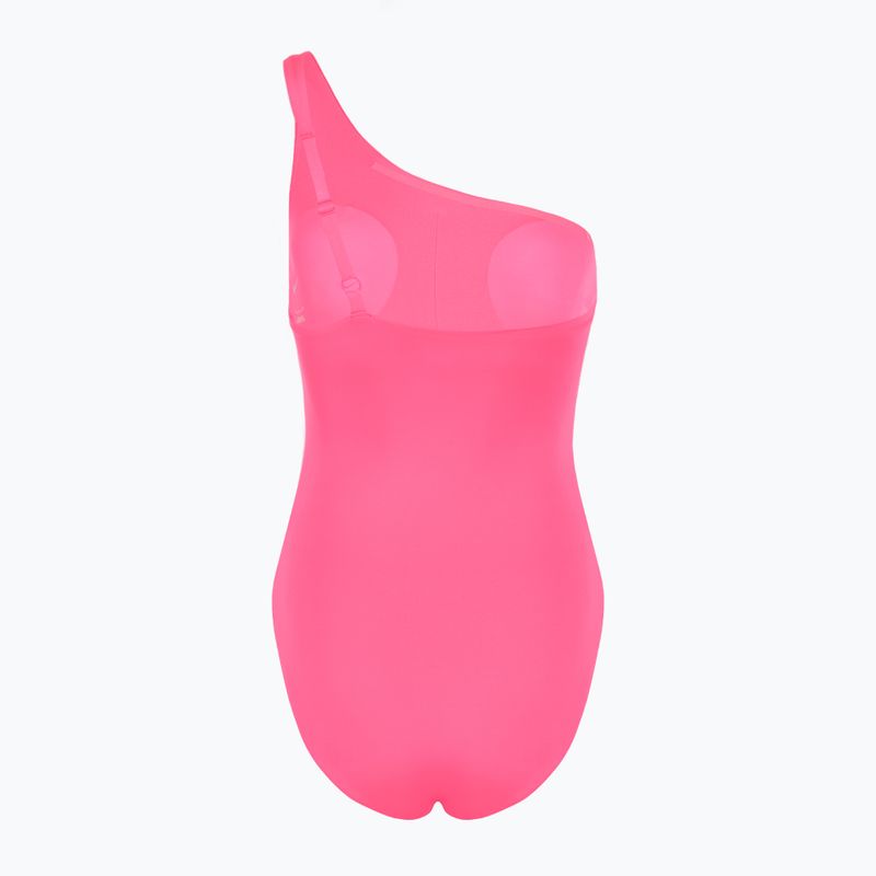 Costume intero donna Nike Essential Asymmetrical iper rosa 2