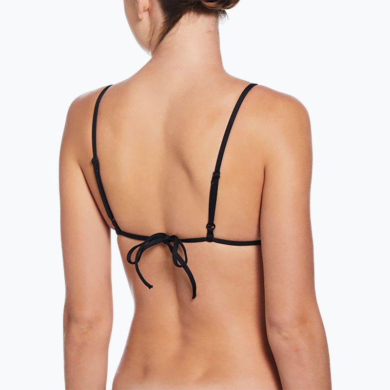 Nike Essential Triangle Bikini Swimsuit Top nero 3