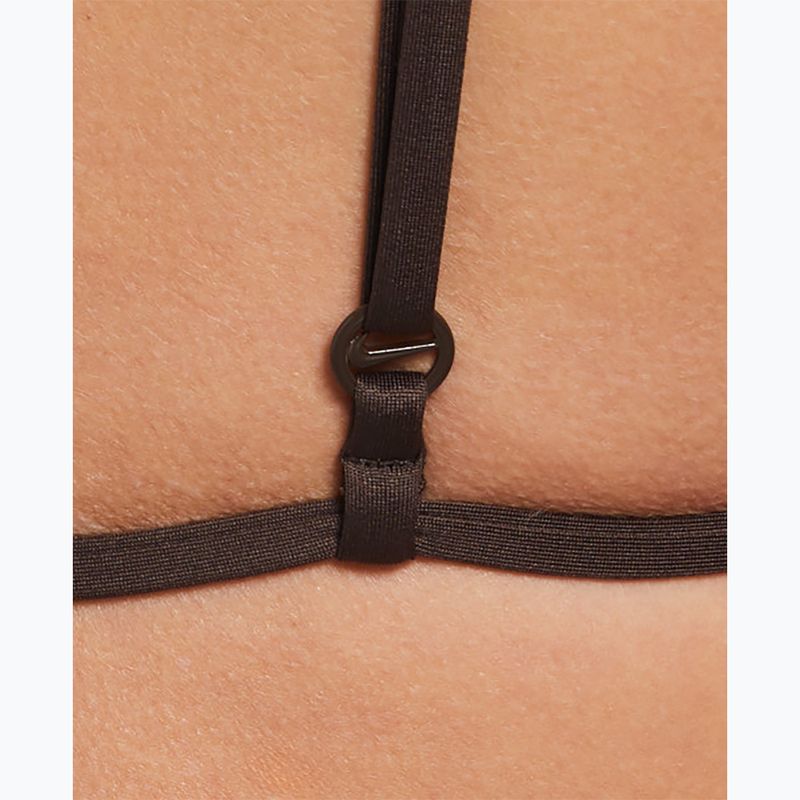 Nike Essential Triangle Bikini top costume da bagno marrone barocco 5