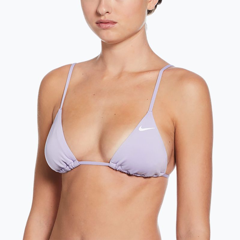 Nike Essential Triangle Bikini top costume da bagno ortensie