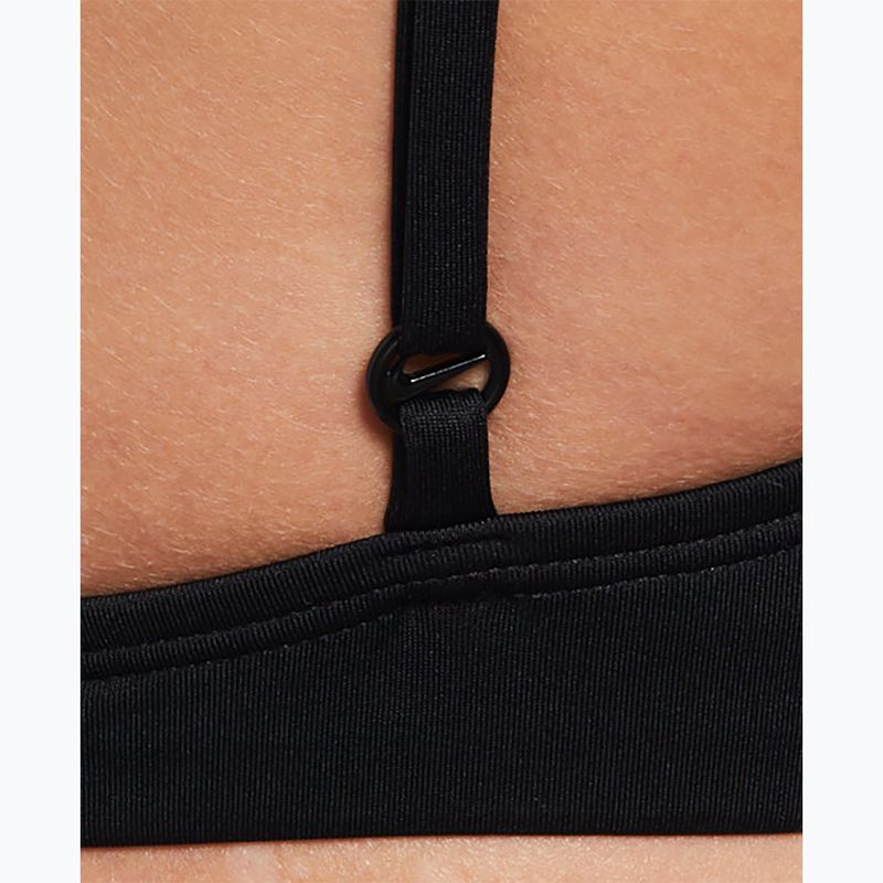 Costume da bagno due pezzi donna Nike Essential Bralette Bikini nero 7