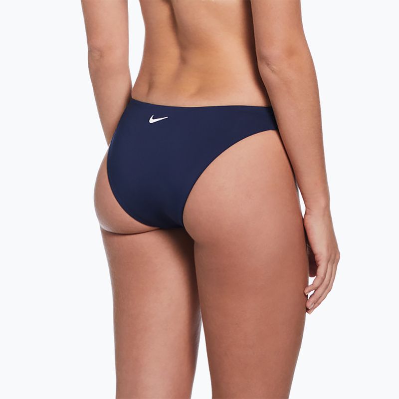 Costume da bagno due pezzi donna Nike Essential Bralette Bikini midnight navy 5