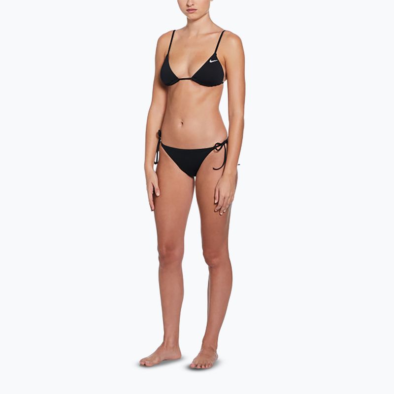 Nike Essential Tie String Bikini Swimsuit Bottom nero 2