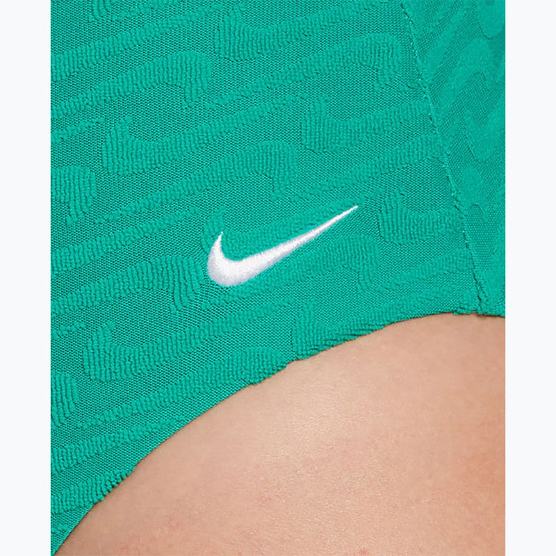 Costume intero donna Nike Swoosh Link Y-Back verde stadio 4