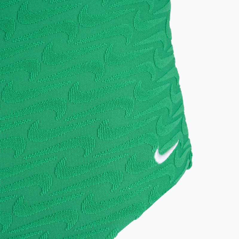 Costume intero donna Nike Swoosh Link Y-Back verde stadio 3