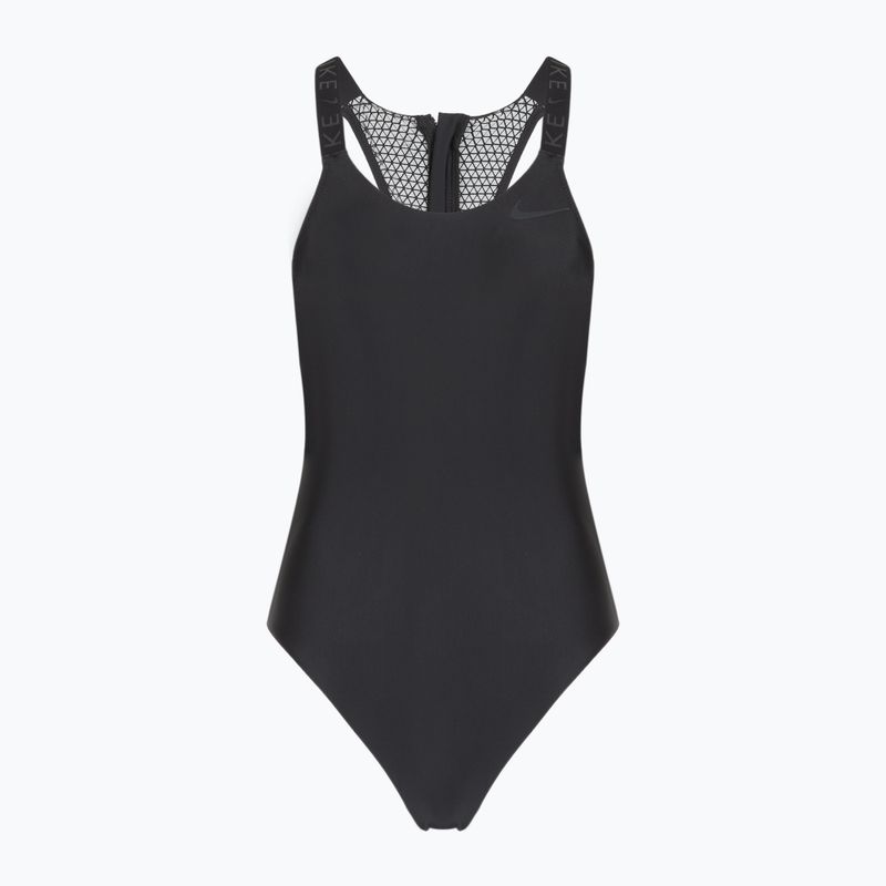 Costume intero donna Nike Hydralock Fusion Racerback nero