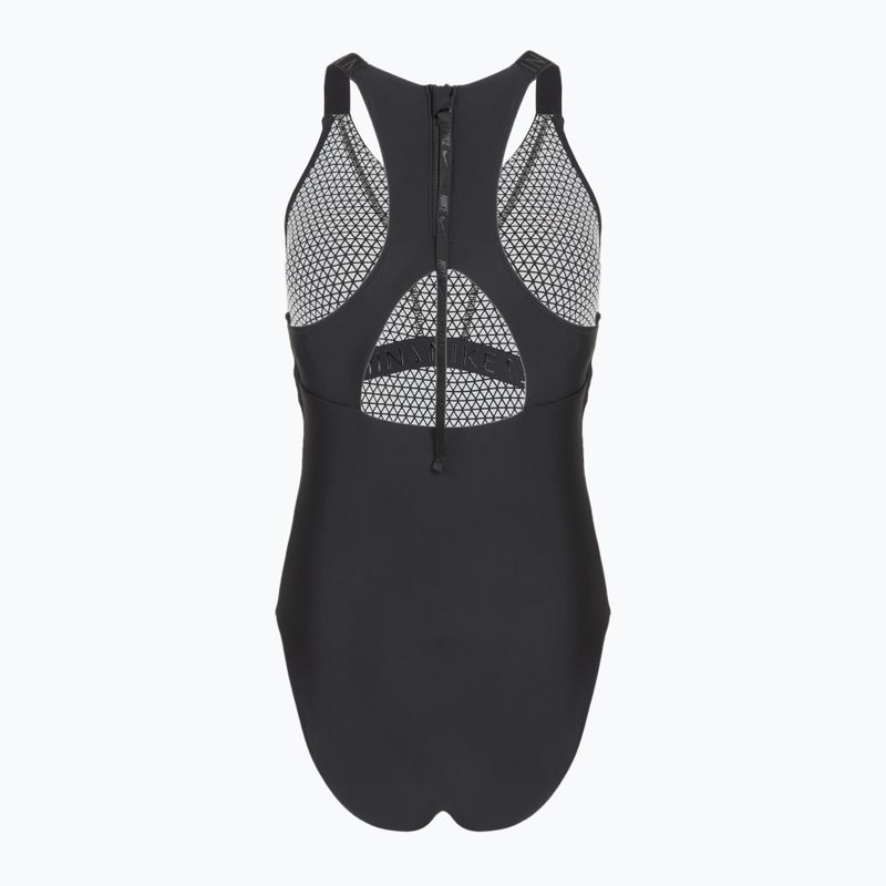 Costume intero donna Nike Hydralock Fusion Racerback nero 2