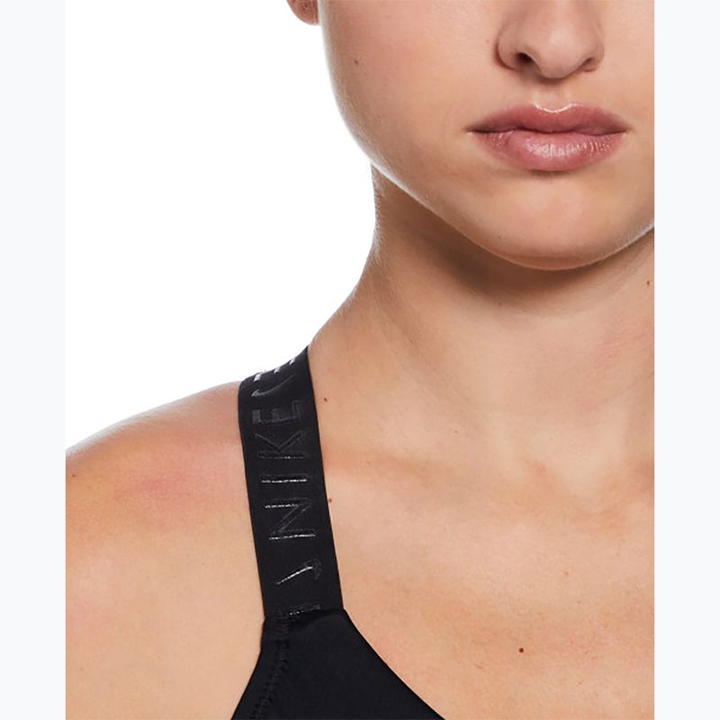 Costume intero donna Nike Hydralock Fusion Racerback nero 4