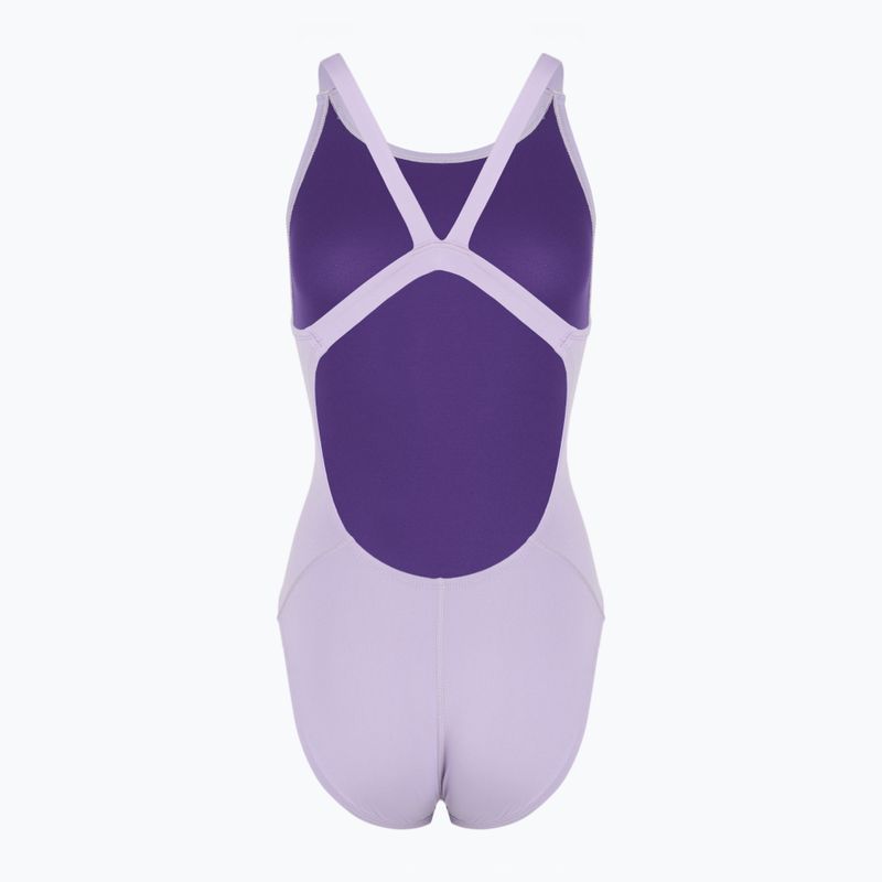 Costume intero donna Nike Hydrastrong Solid Fastback hydrangeas 2