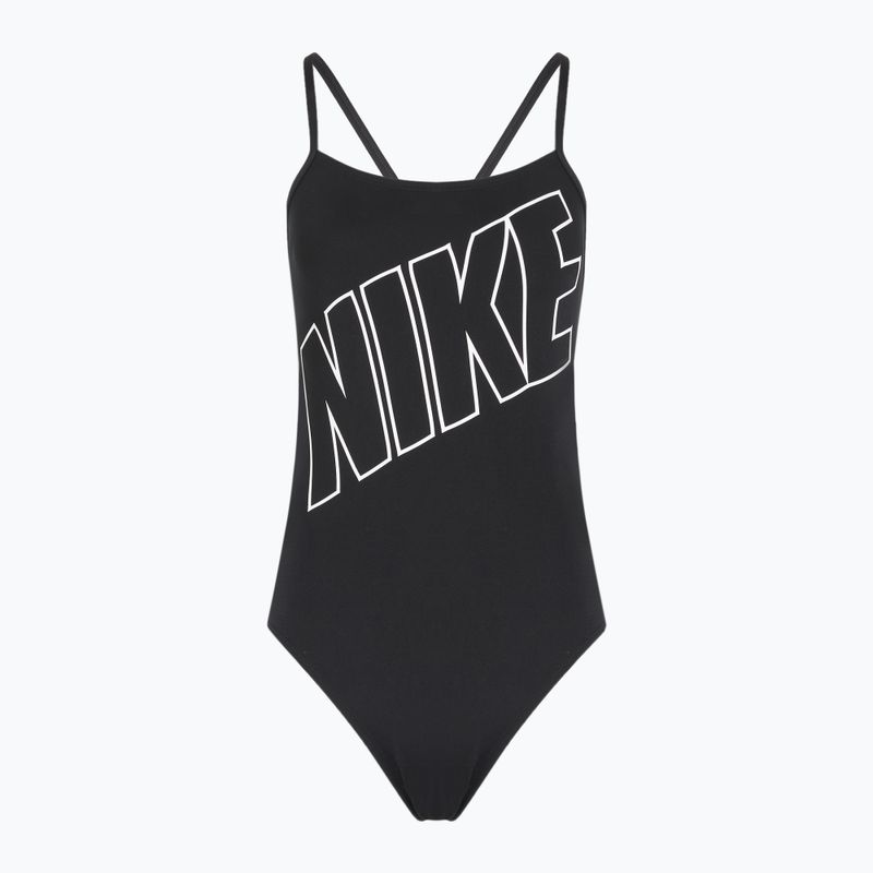 Costume intero da donna Nike Hydrastrong Adjustable Crossback nero