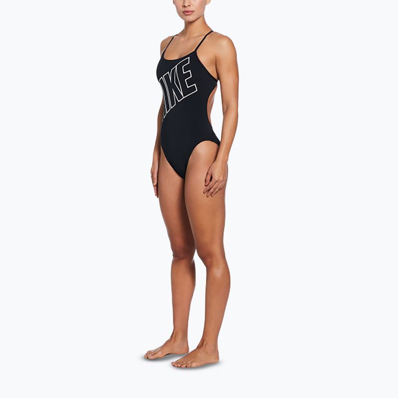 Costume intero da donna Nike Hydrastrong Adjustable Crossback nero 2