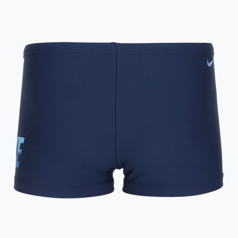 Boxer da nuoto Nike Ocean Merge Uomo a gamba quadrata, mezzanotte marina 2