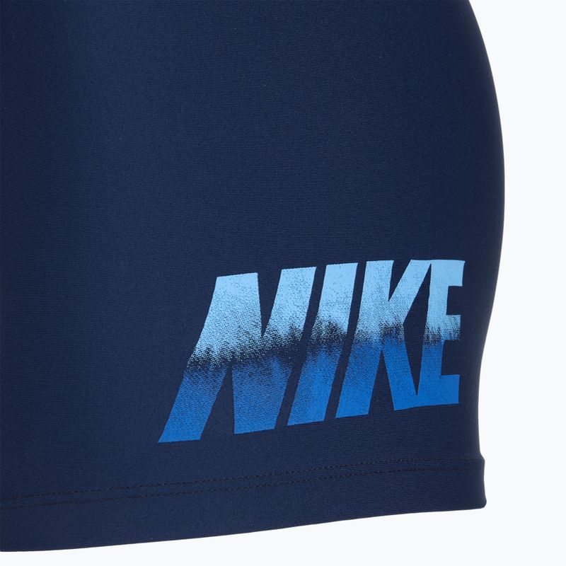 Boxer da nuoto Nike Ocean Merge Uomo a gamba quadrata, mezzanotte marina 3