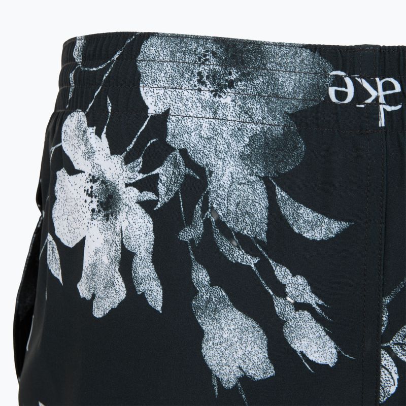 Pantaloncini da bagno Nike Fine Floral 7" Volley da uomo, nero 4