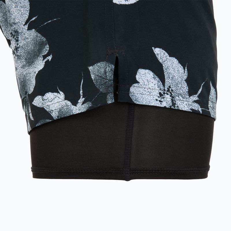 Pantaloncini da bagno Nike Fine Floral 7" Volley da uomo, nero 5
