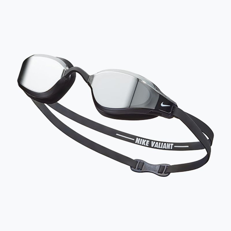 Occhiali da nuoto Nike Valiant Mirrored nero