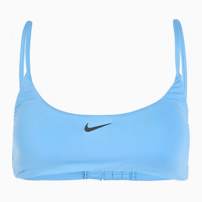 Costume da bagno due pezzi donna Nike Essential Bralette Bikini blu università 3