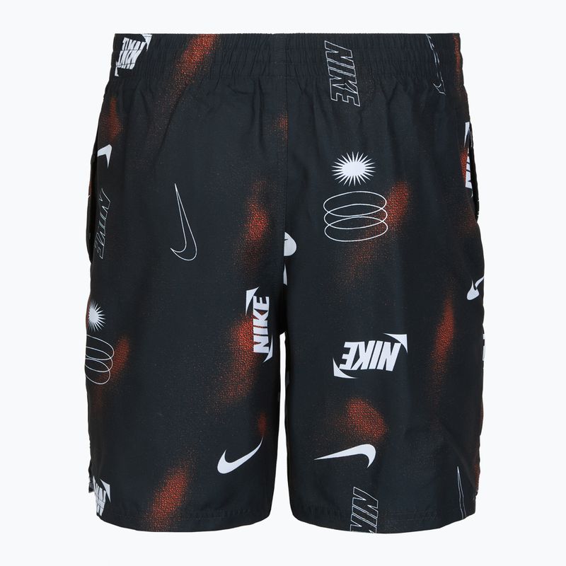 Pantaloncini da bagno uomo Nike Multi Print 7" Volley black 2