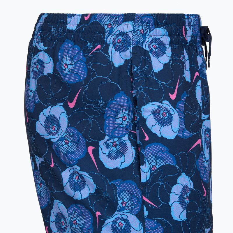Pantaloncini da bagno uomo Nike Multi Poppy Print 5" Volley midnight navy 3