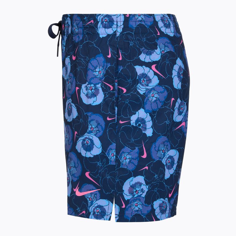Pantaloncini da bagno uomo Nike Multi Poppy Print 5" Volley midnight navy 4