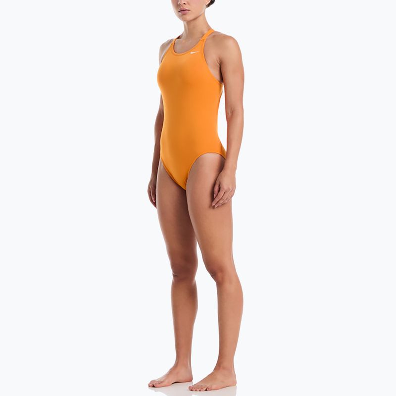 Costume da nuoto intero donna Nike Hydrastrong Solid Fastback bright ceramic 2