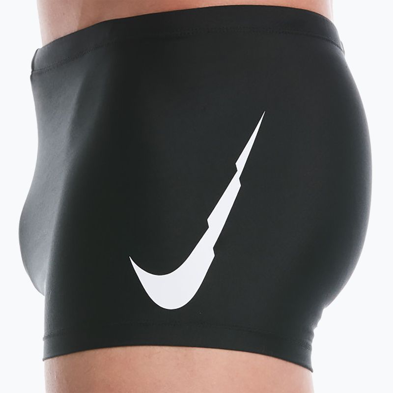 Boxer da bagno uomo Nike Logo Graphic Square Leg black 4