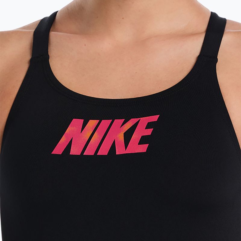 Costume intero da donna Nike Hydrastrong Logo Graphic Fastback black 4