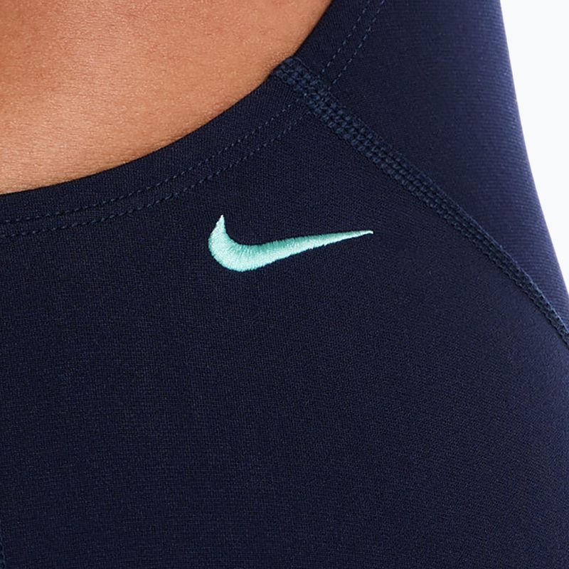 Costume intero da donna Nike Hydrastrong Logo Graphic Fastback midnight navy 5