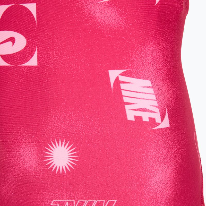 Costume intero bambino Nike Hydrastrong Fastback rush pink 3