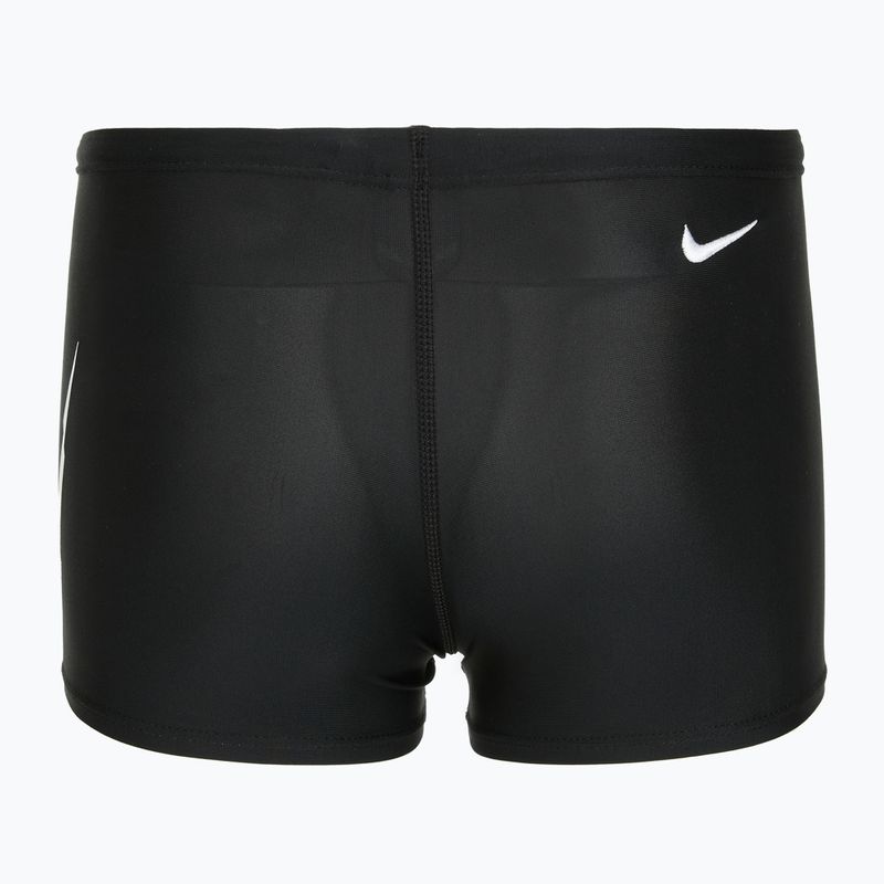 Boxer da bagno per bambini Nike Logo Graphic Square Leg black 2