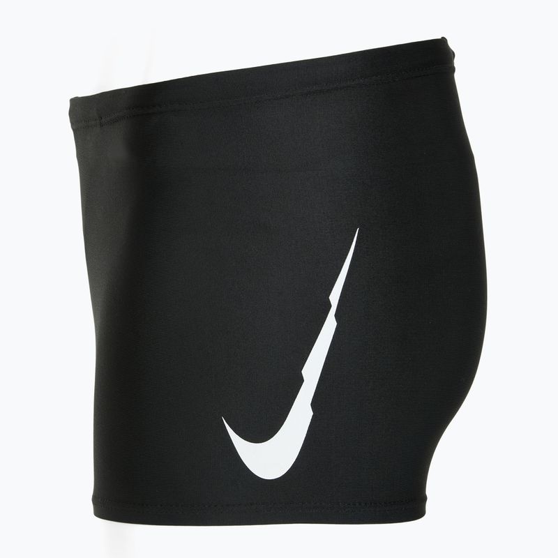 Boxer da bagno per bambini Nike Logo Graphic Square Leg black 3