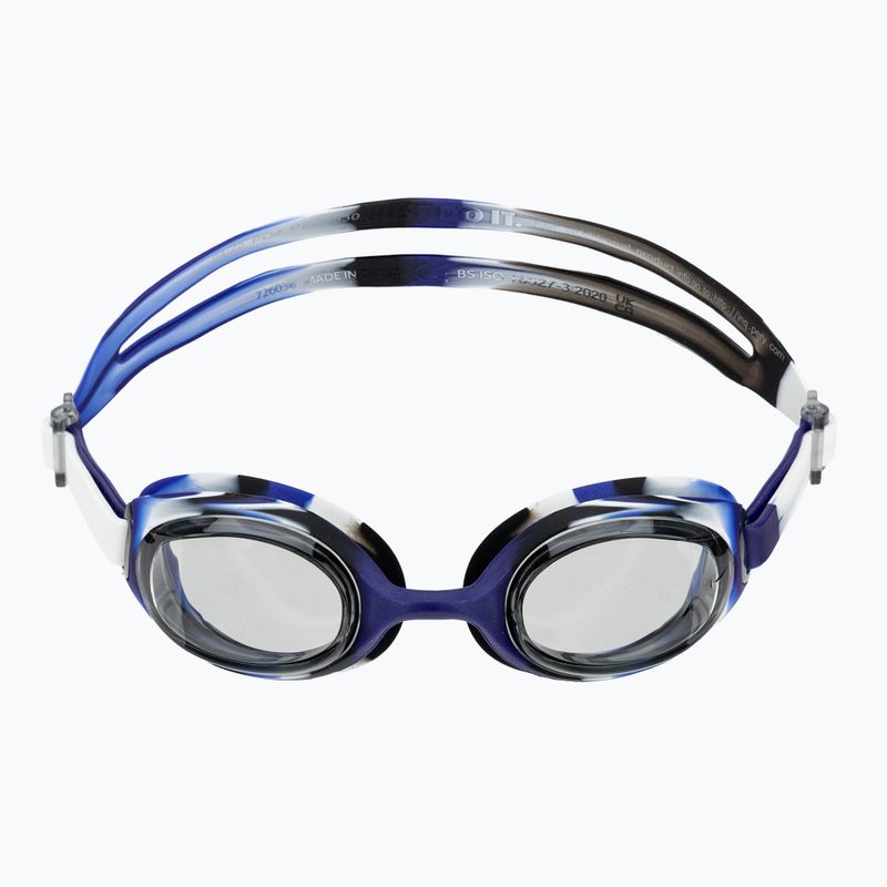 Occhialini da nuoto per bambini Nike Hyper Flow blue/white 2