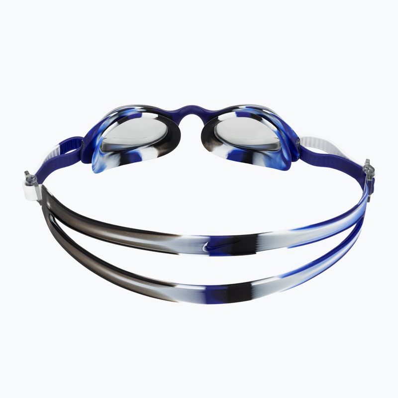Occhialini da nuoto per bambini Nike Hyper Flow blue/white 4