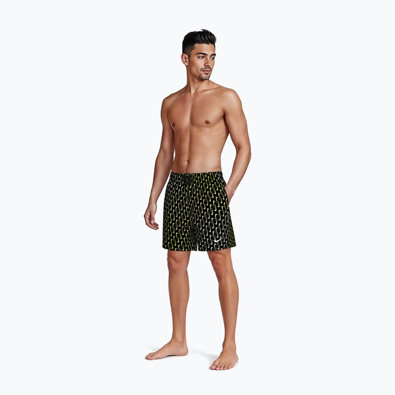 Shorts da bagno uomo Nike Breaker Swoosh 5" Volley black 2
