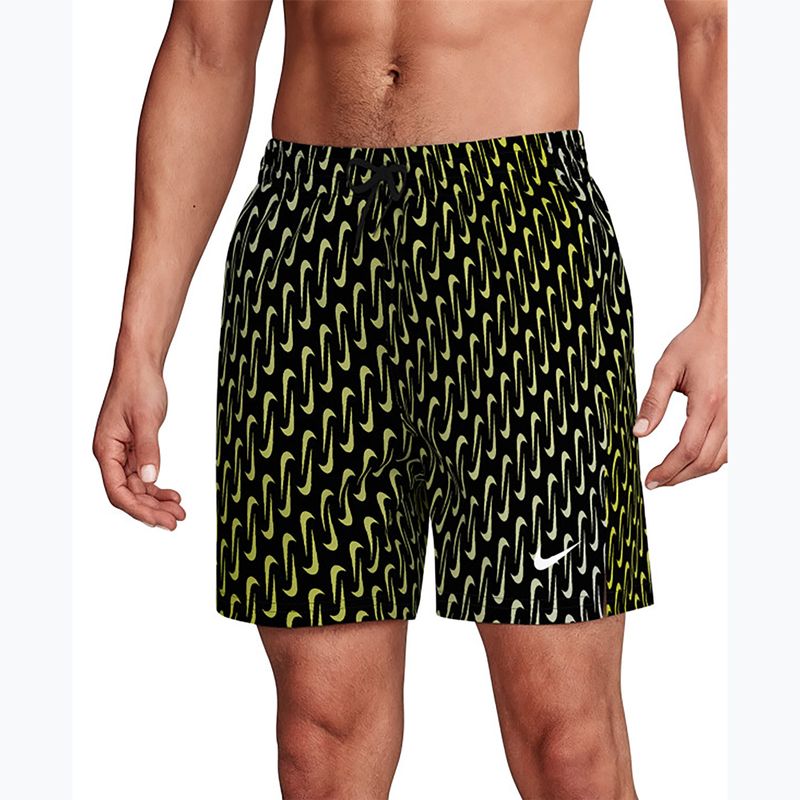 Shorts da bagno uomo Nike Breaker Swoosh 5" Volley black 3