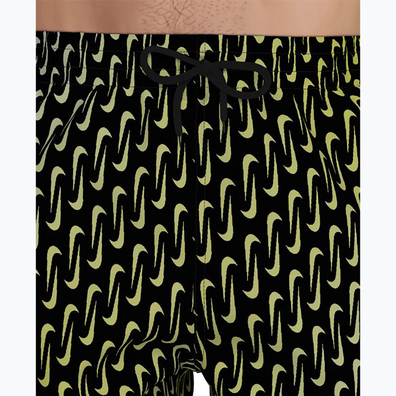 Shorts da bagno uomo Nike Breaker Swoosh 5" Volley black 6