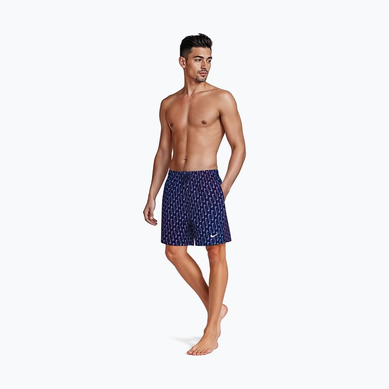 Shorts da bagno uomo Nike Breaker Swoosh 5" Volley midnight navy 2