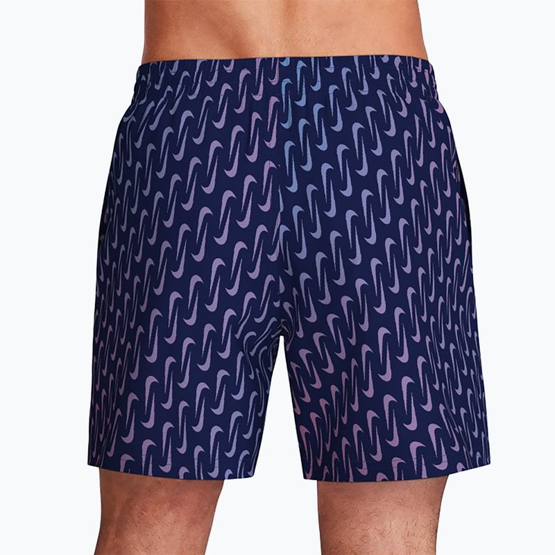 Shorts da bagno uomo Nike Breaker Swoosh 5" Volley midnight navy 4