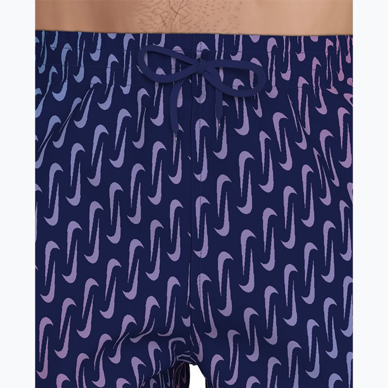 Shorts da bagno uomo Nike Breaker Swoosh 5" Volley midnight navy 6