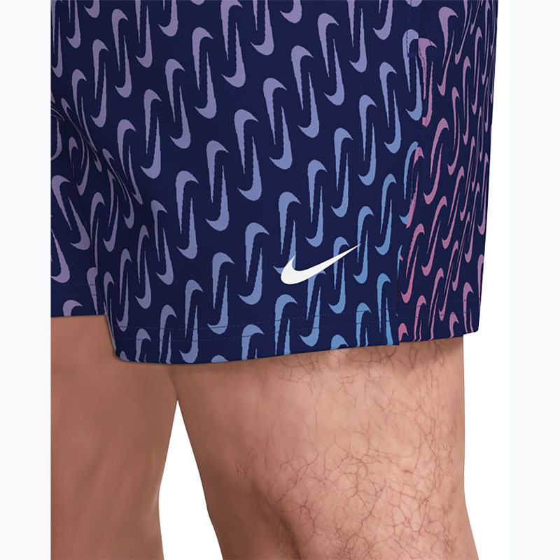 Shorts da bagno uomo Nike Breaker Swoosh 5" Volley midnight navy 7