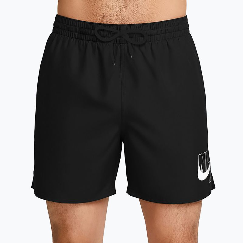 Shorts da bagno uomo Nike Lap Logo 5" Volley black 7