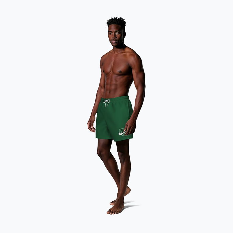 Shorts da bagno uomo Nike Lap Logo 5" Volley malachite 2