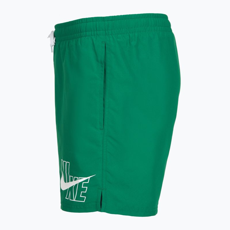 Shorts da bagno uomo Nike Lap Logo 5" Volley malachite 10